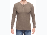 Men's Brushed Henley - 3 Color Options