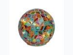 Harlequin Stained Glass Effect LED Globe