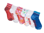 Women’s ‘Hanes’ Ankle Socks 6 Pair Pack Shoe Size: 8-12