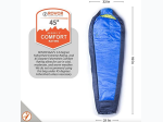 ROVOR Buhl 45 Degree Backpacking Sleeping Bag - Colors May Vary