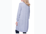 Women's Box-Packaged Tocco Reale Wool Blend Long Open Cardigan -4 Color Options