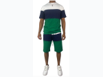 Men's Colorblock Short Set - 2 Color Options