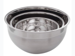 6pc stainless steel mixing bowl set