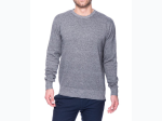 Men's Boxed Marled Premium Cotton Crew Neck Sweater - 2 Color Options