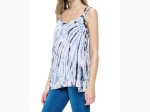 Women's Double Strap Tie Dye Tank - 2 Color Options