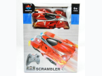 Wall-Climbing Scrambler - Remote Control Wall Climbing Mini Car - Colors Vary