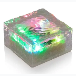 RGB Solar Ice Block Light