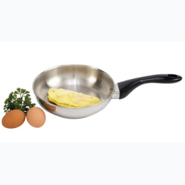 Precise Heat™ 8-1/4" 12-Element T304 Stainless Steel Omelet Pan