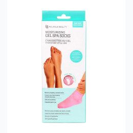 Anti-Slip Moisturizing Gel Socks in Pink