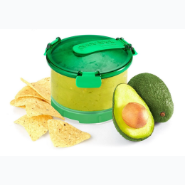 Guac-Lock - Guacamole Storage Container - Colors Vary