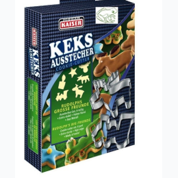 Original Kaiser KEKS Ausstecher Cookie Cutters - Rudolph's Big Friends