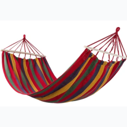 40" x 78" Double Cloth Stripe Large Hammock