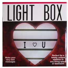 Heart Shape Light Box