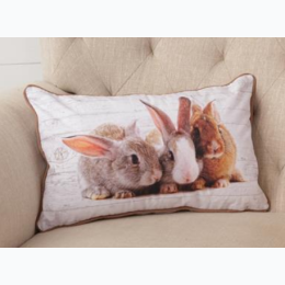 Pillow - Bunnies, Double Sided