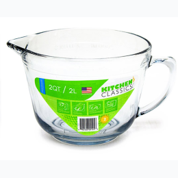 Kitchen Classics Mix & Measure 2 Quart Batter Bowl