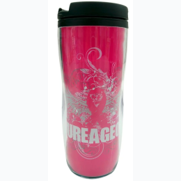 Breast Cancer Awareness Cureageous Travel Mug