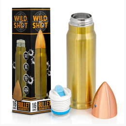 Wild Shot™ 500 ML Bullet Vacuum Bottle