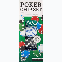 Anker Play 100 Poker Chips Set - Heavy Weight