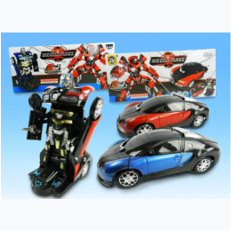 B/O Transforming Mecha Car - Colors Vary