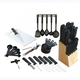 Gibson Home Total Kitchen 41-Piece Cutlery Combo Set