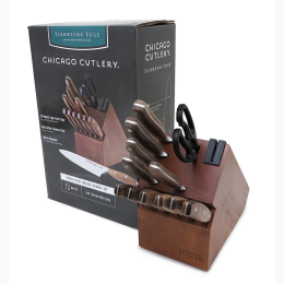 Chicago Cutlery - 13 Piece Knife Block Set  - Signature Edge