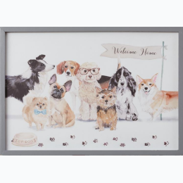 Playful Pups - Welcome Home Sign