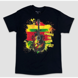 Men's Rasta Guitar SS Tee - 2 Color Options