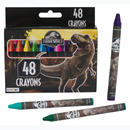 Jurassic World 48ct Crayons