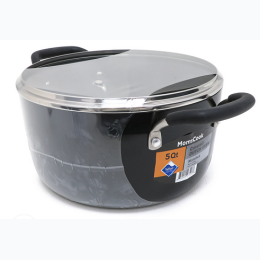 MomsCook 5Qt Dutch Oven - Black