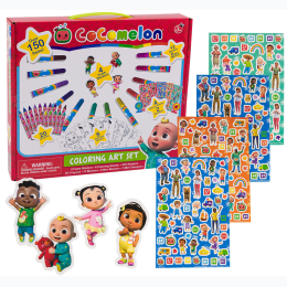 Cocomelon Coloring Art Set