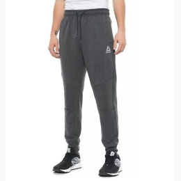 Men's Famous Maker Performance Reflective Logo Jogger Pant - In Grey - Slightly Irregular