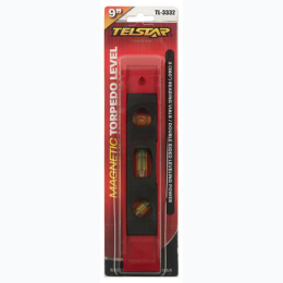 Magnetic Torpedo Level 9" - Colors Vary