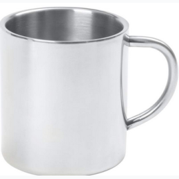 Maxam® 15oz Double Wall Stainless Steel Coffee Cup