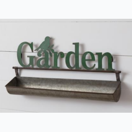 Hanging Trough Planter - Garden