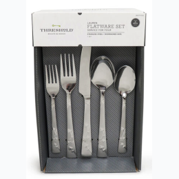 Threshold Lauren 20 Piece Flatware Set Service for Four