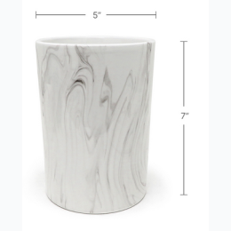 CERAMIC CROCK – MARBLE