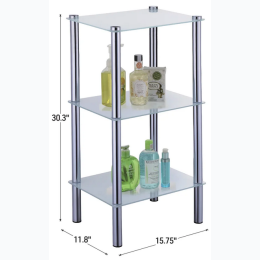 3 Tier Glass Shelf