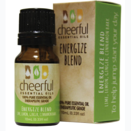 Cheerful 10ml Essential Oil - Energize Blend