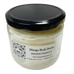 All Natural Whipped Mango Body Butter - Mango Papaya