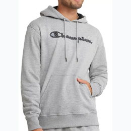 Men's Champion Powerblend Logo Hoodie - 4 Color Options