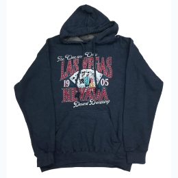 Unisex Classic Logo Hoodie in Charcoal - The One and Only - Las Vegas - Size Large