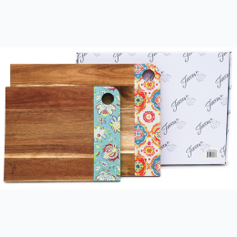 Fiesta 2 Piece Cutting Board Set