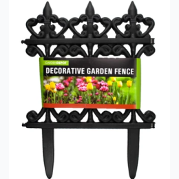 Decorative Plastic Garden Fence