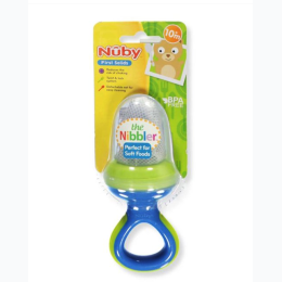 Nuby 'The Nibbler' First Solids Feeder - 2 Color Options