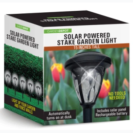 Decorative  Solar Garden Stake Light